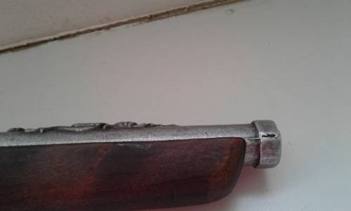 REPLICA WOOD AND METAL PISTOL MADE IN SPAIN AS NEW SEE ALL PICTURES